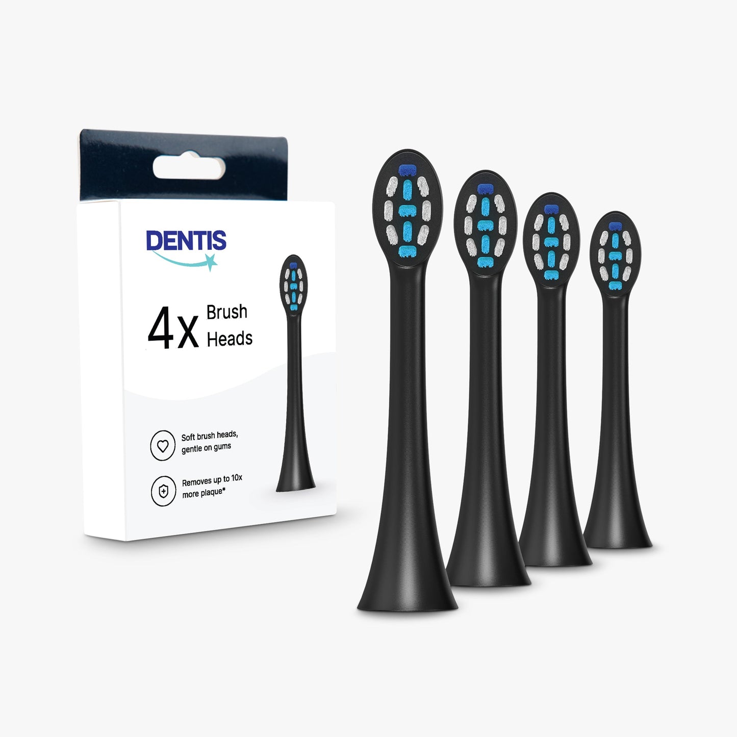 (4pk) D2 Pro Sensitive Børstehoveder