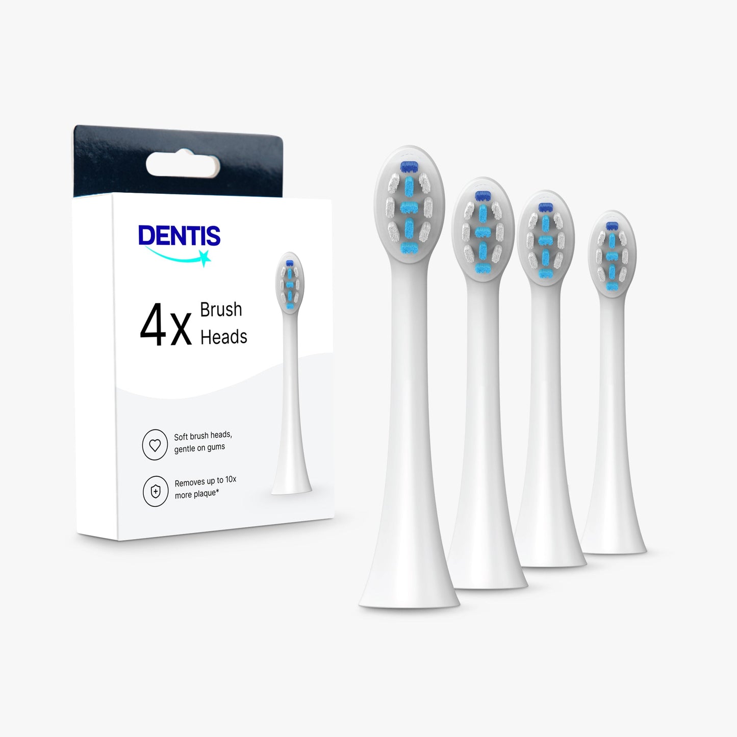 (4pk) D2 Pro Sensitive Børstehoveder