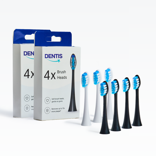 (8-pack) D2 Pro Borsthuvuden