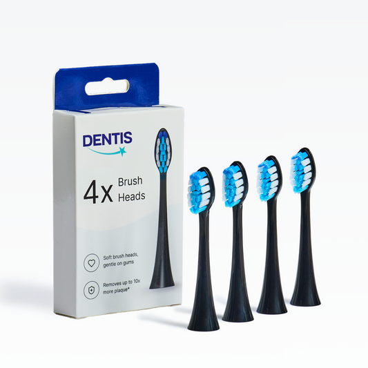 (4-pack) D2 Pro Borsthuvuden