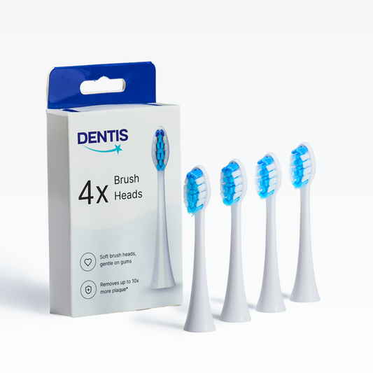 (4-pack) D2 Pro Borsthuvuden